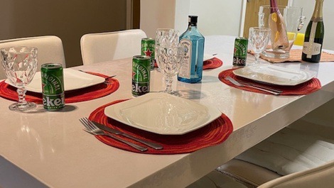 Vacation rental apartment in Guarujá