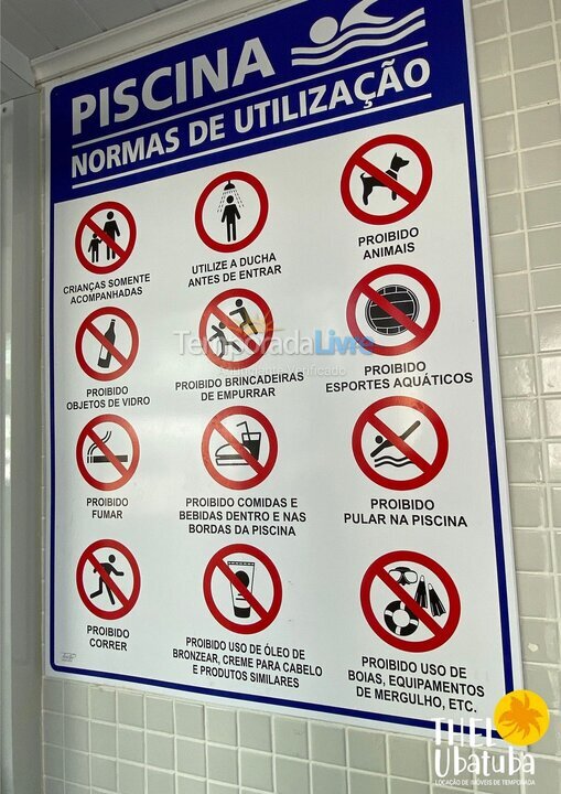 Apartamento para alquiler de vacaciones em Ubatuba (Praia Grande)