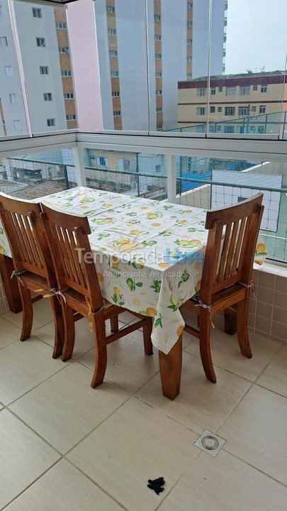 Apartment for vacation rental in Praia Grande (Vila Mirim)