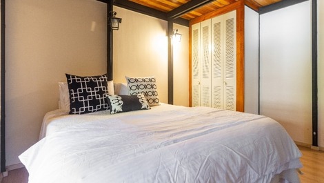 Cabana em terreno amplo, pet friendly