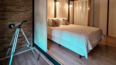 Cabana em terreno amplo, pet friendly