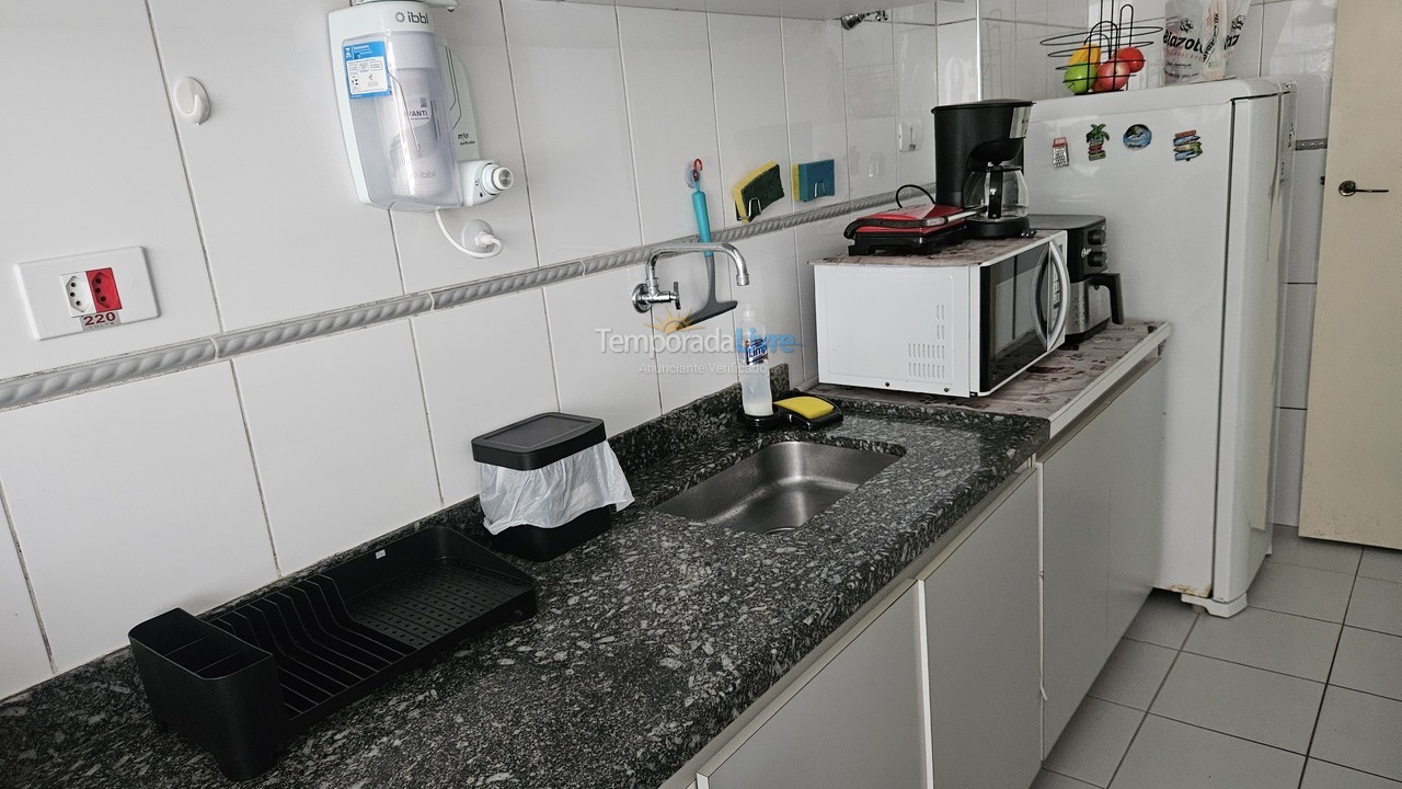 Apartment for vacation rental in Guarujá (Pitangueiras)