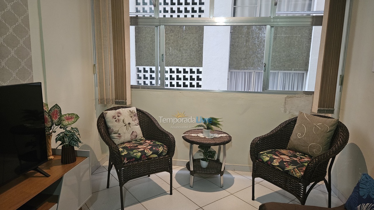 Apartment for vacation rental in Guarujá (Pitangueiras)