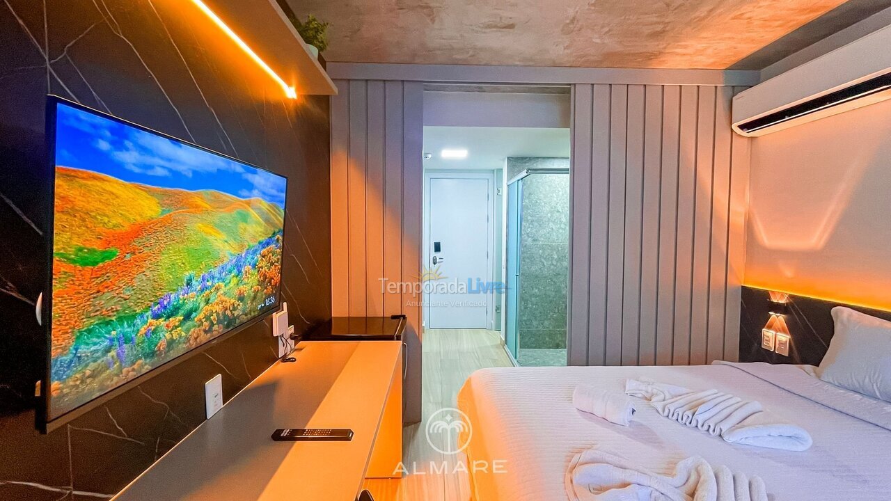 Apartamento para aluguel de temporada em João Pessoa (Cabo Branco)