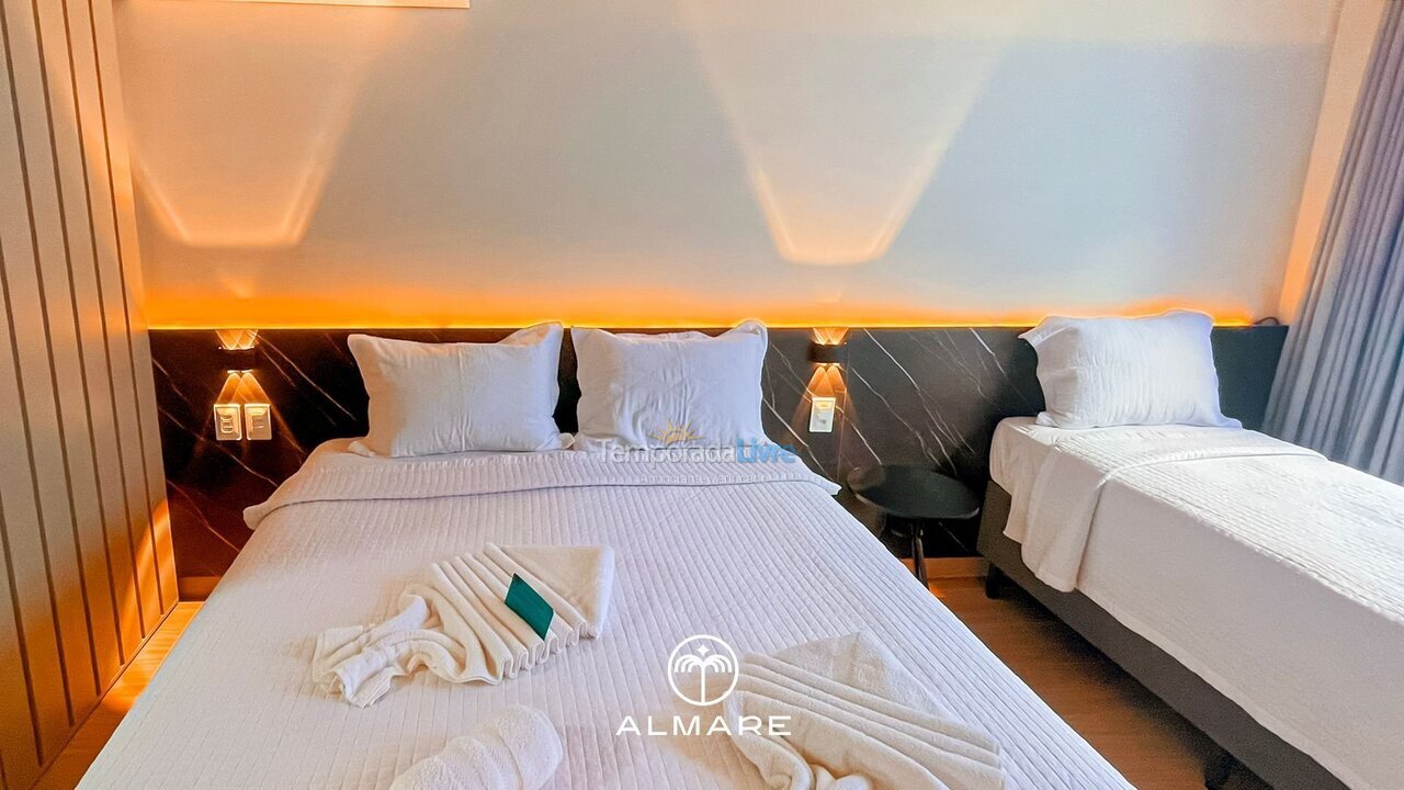 Apartamento para aluguel de temporada em João Pessoa (Cabo Branco)