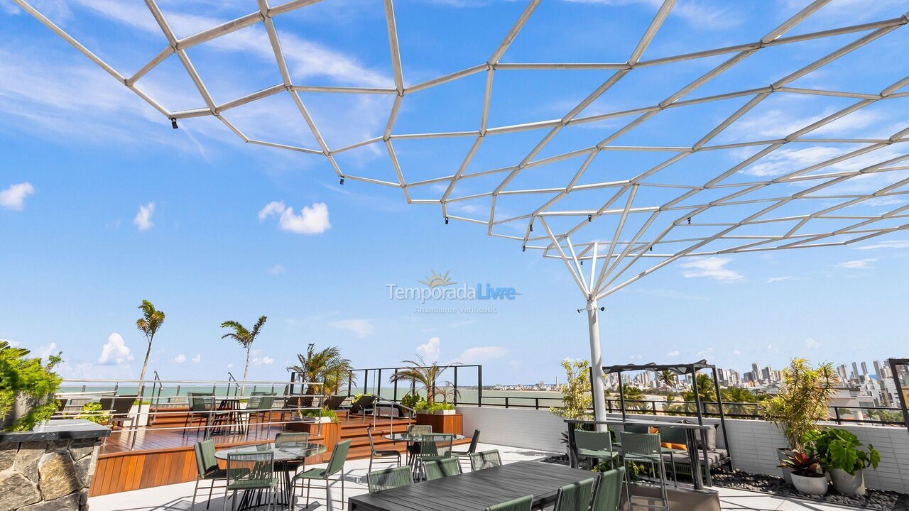 Apartamento para aluguel de temporada em João Pessoa (Pb Praia do Bessa)