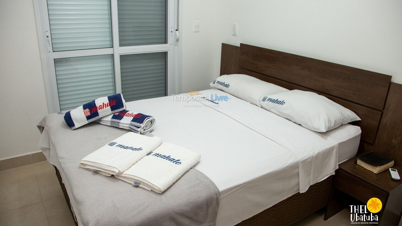 Apartment for vacation rental in Ubatuba (Toninhas)