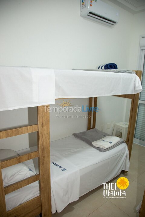 Apartment for vacation rental in Ubatuba (Toninhas)