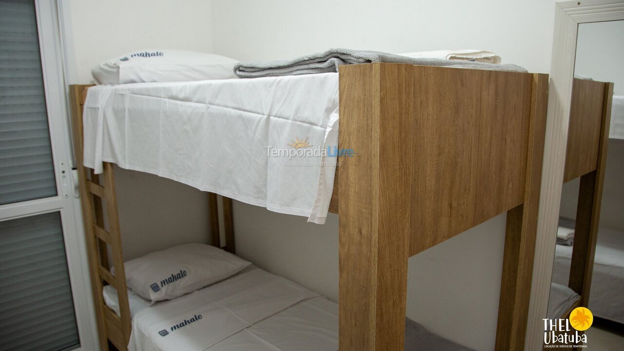 Apartment for vacation rental in Ubatuba (Toninhas)