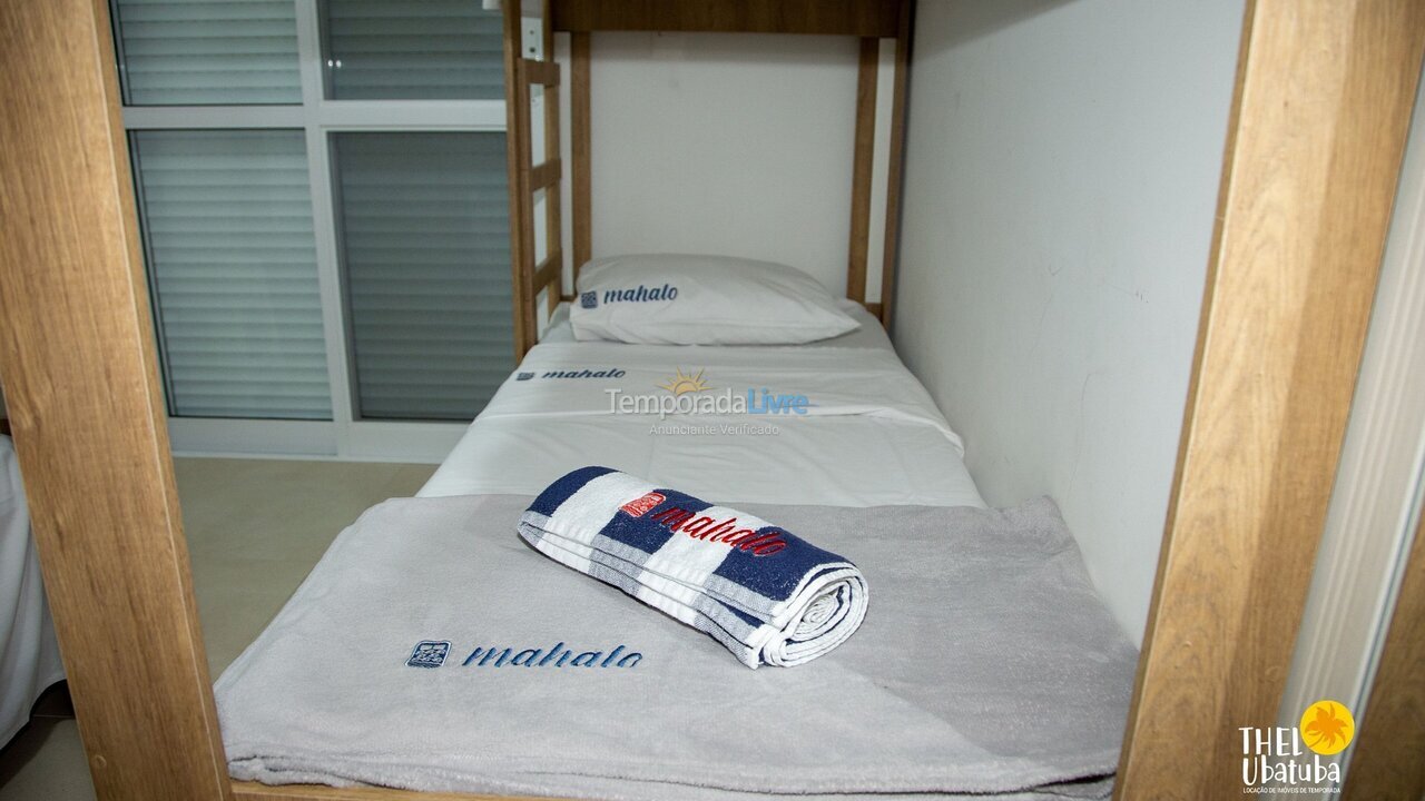 Apartment for vacation rental in Ubatuba (Toninhas)