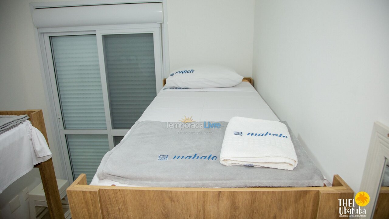 Apartment for vacation rental in Ubatuba (Toninhas)