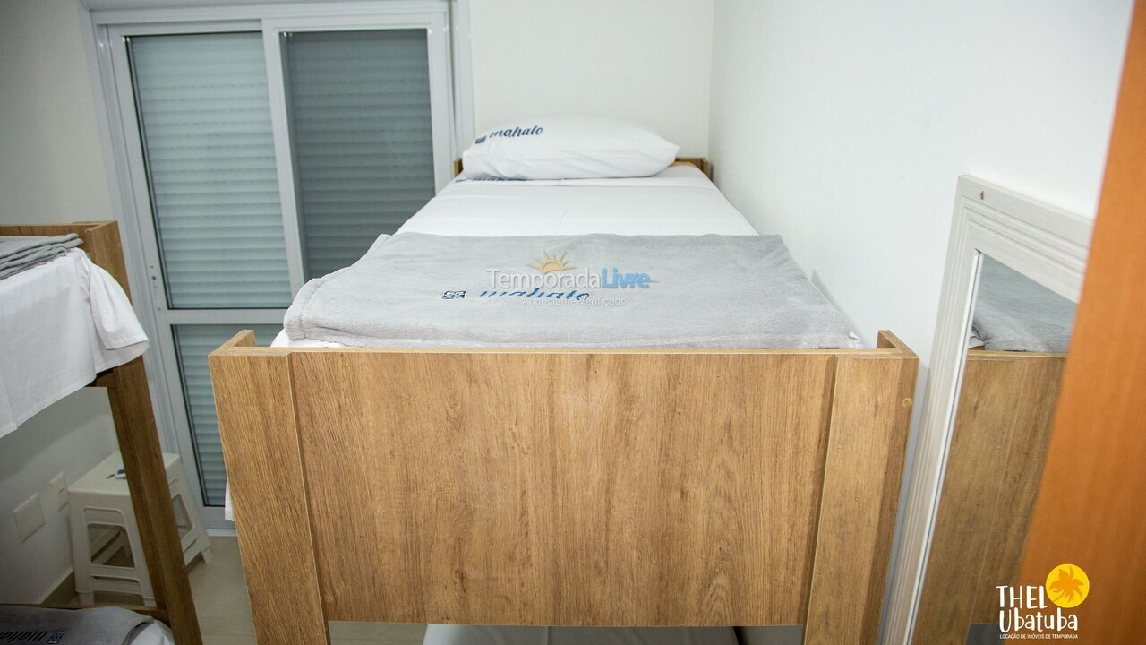 Apartment for vacation rental in Ubatuba (Toninhas)