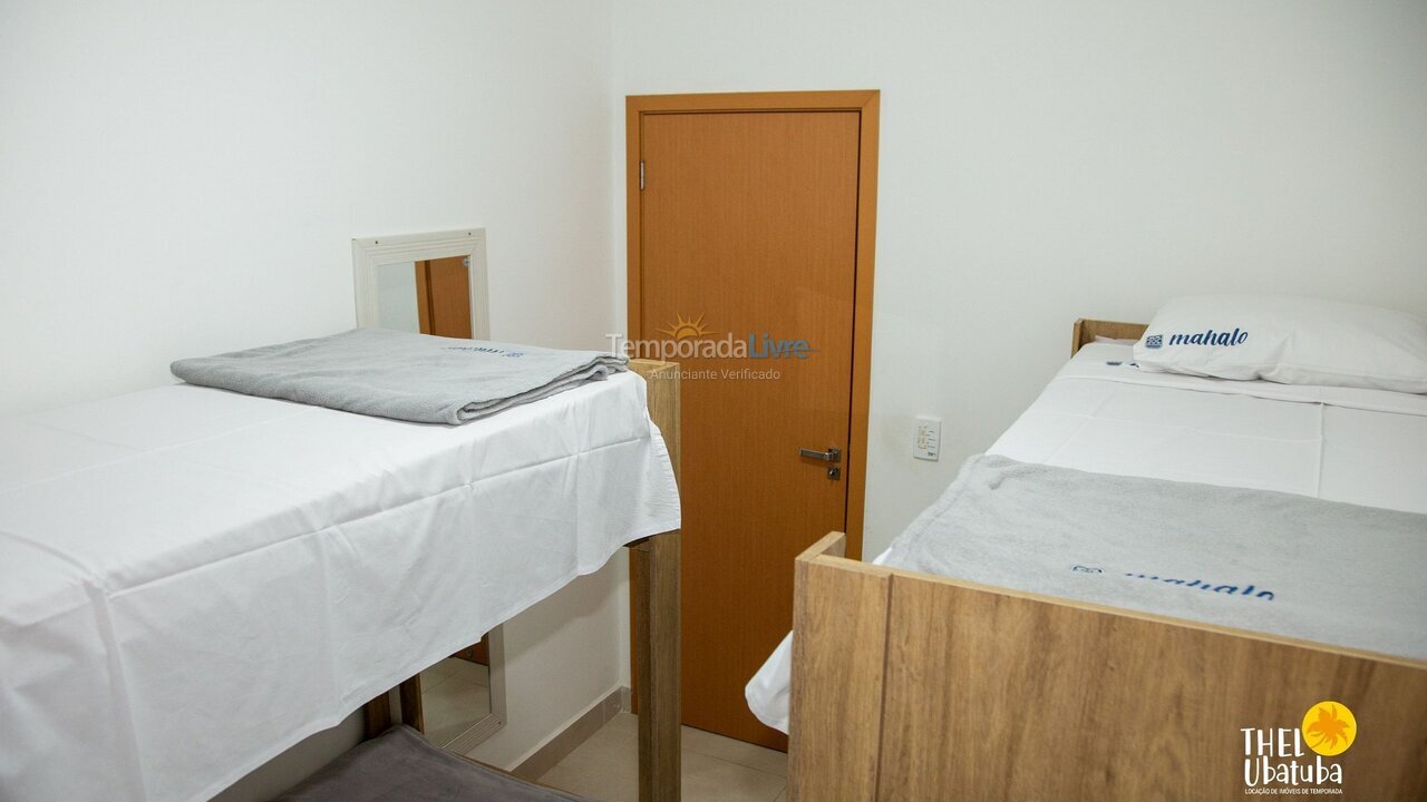 Apartment for vacation rental in Ubatuba (Toninhas)