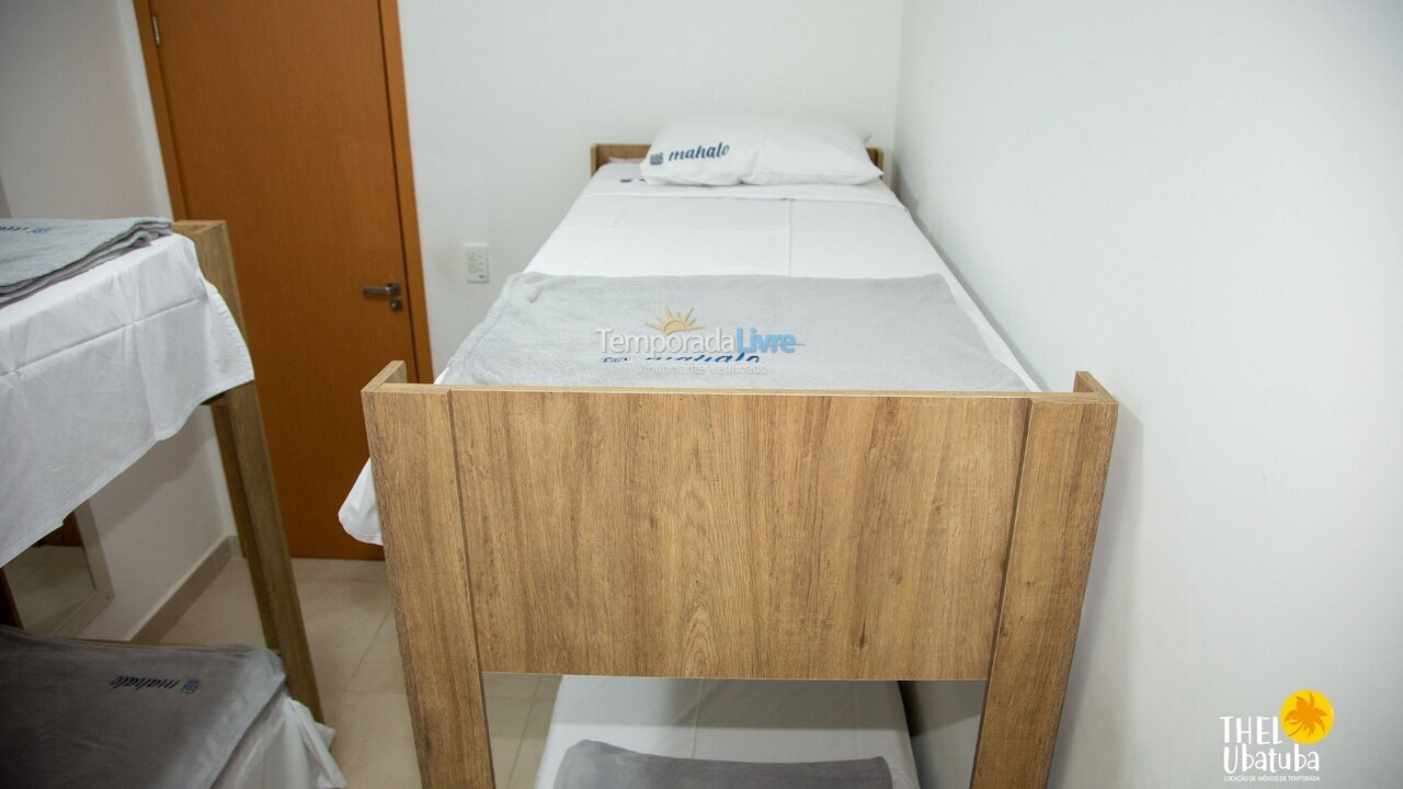 Apartment for vacation rental in Ubatuba (Toninhas)