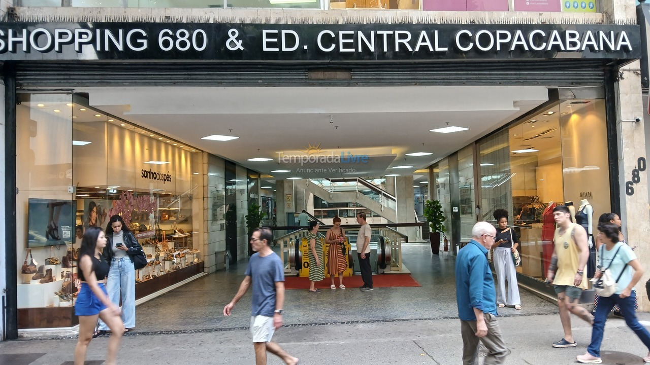 Apartamento para aluguel de temporada em Rio de Janeiro (Copacabana)