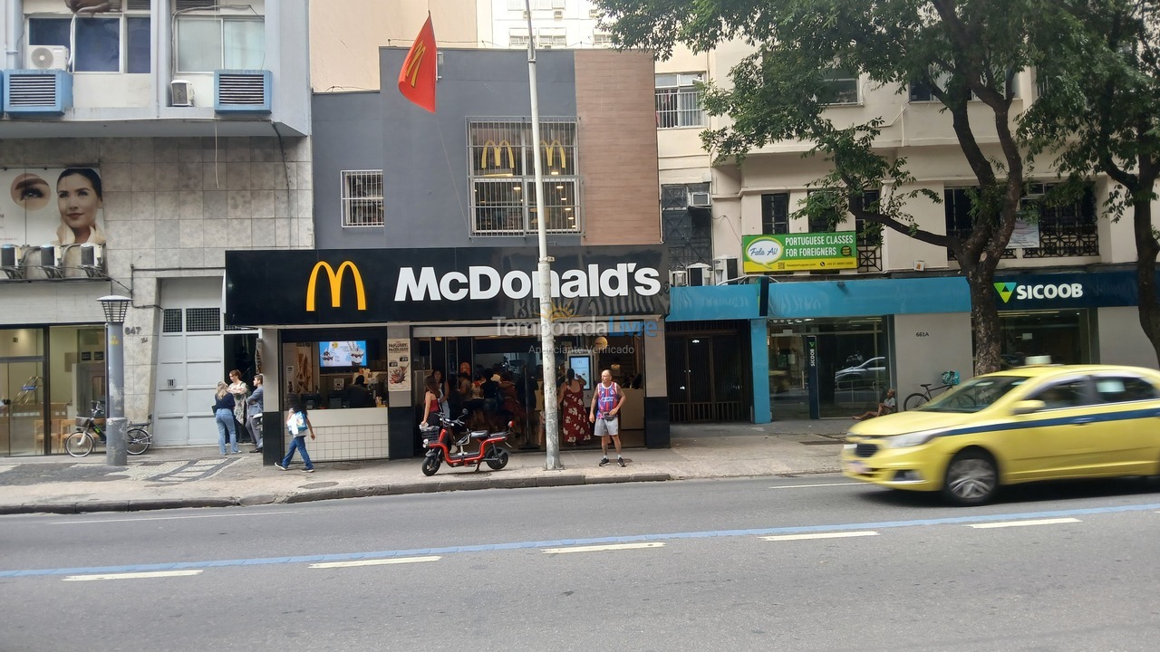 Apartamento para aluguel de temporada em Rio de Janeiro (Copacabana)