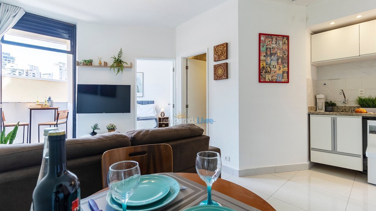 Apartamento para aluguel de temporada em São Paulo (Moema)