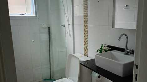 Apartamento en Mongaguá justo en la arena