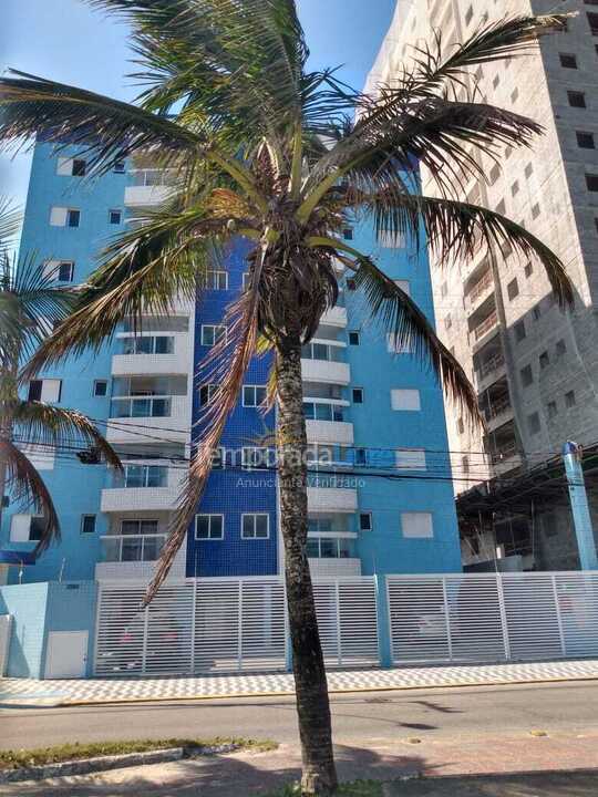 Apartment for vacation rental in Mongaguá (Vera Cruz)