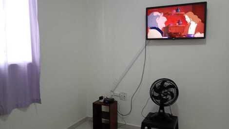 Apartment in Mongaguá right on the sand