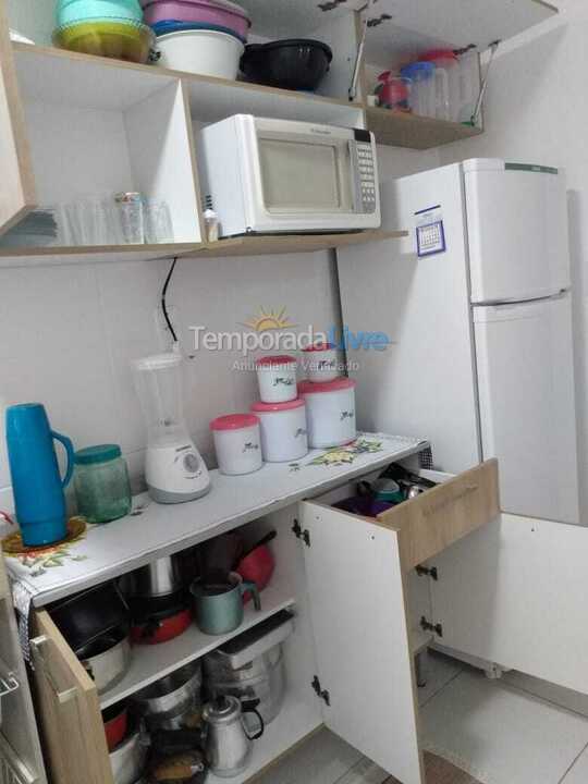 Apartment for vacation rental in Mongaguá (Vera Cruz)