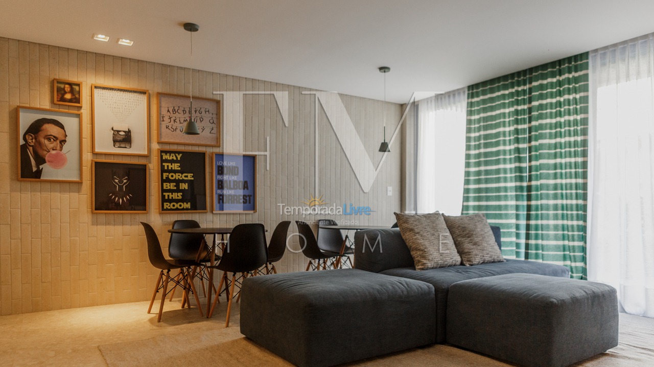 Apartamento para alquiler de vacaciones em Florianópolis (Jurere Tradicional)