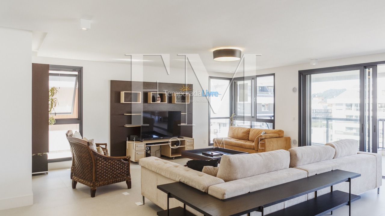 Apartamento para alquiler de vacaciones em Florianópolis (Jurere Tradicional)