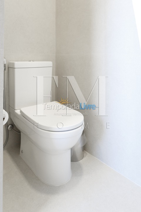 Apartamento para alquiler de vacaciones em Florianópolis (Jurere Tradicional)