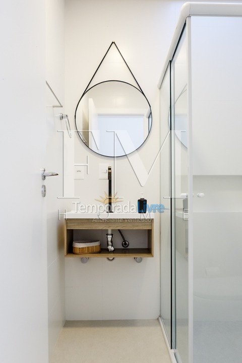 Apartamento para alquiler de vacaciones em Florianópolis (Jurere Tradicional)