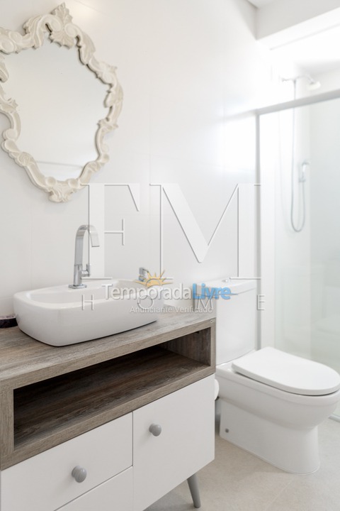 Apartamento para alquiler de vacaciones em Florianópolis (Jurere Tradicional)