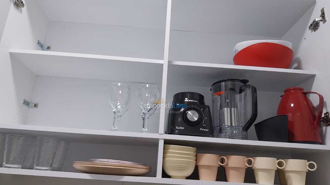 Apartamento para aluguel de temporada em Caraguatatuba (Martim de Sá)