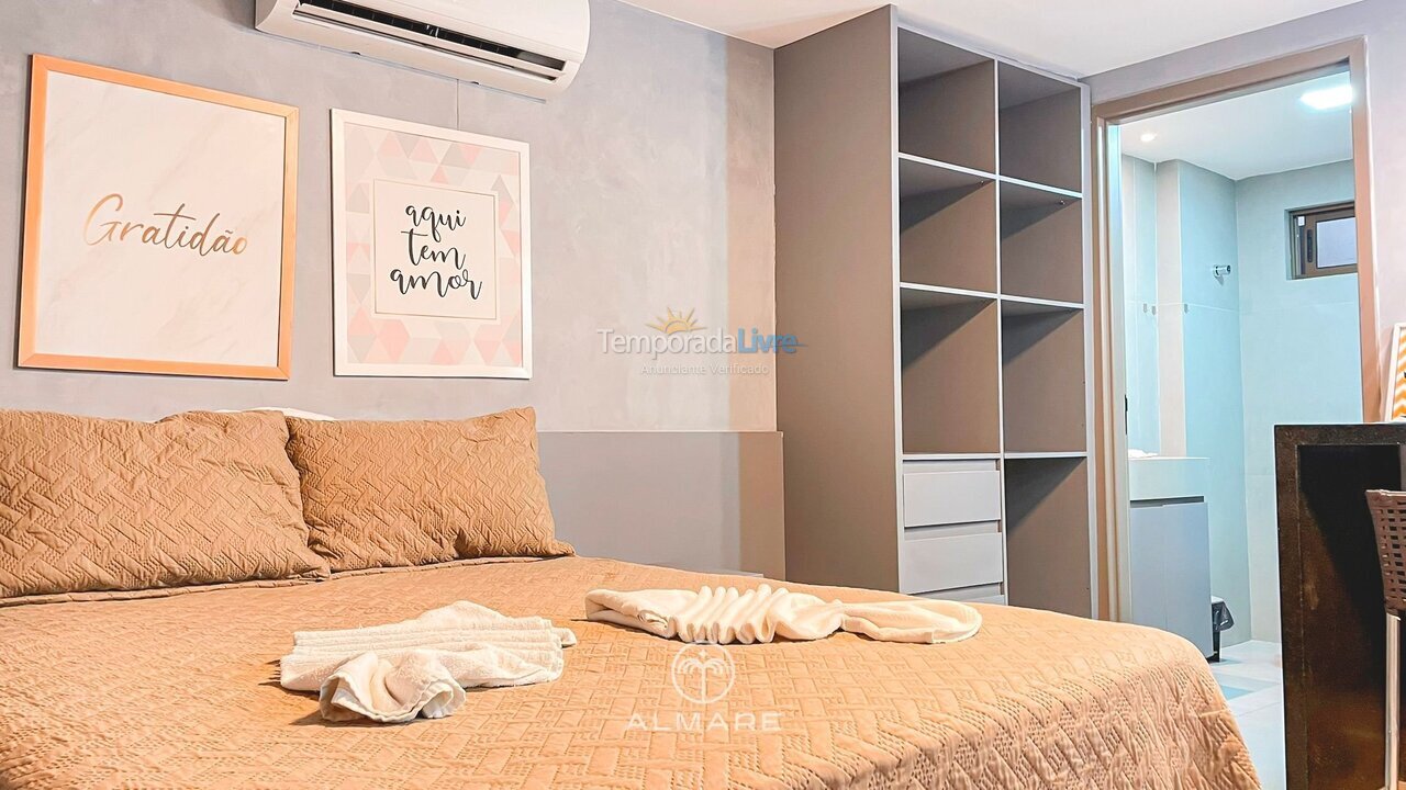 Apartamento para alquiler de vacaciones em João Pessoa (Cabo Branco)