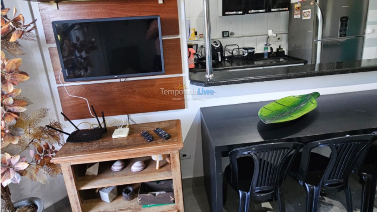 Apartment for vacation rental in Ubatuba (Praia das Toninhas)