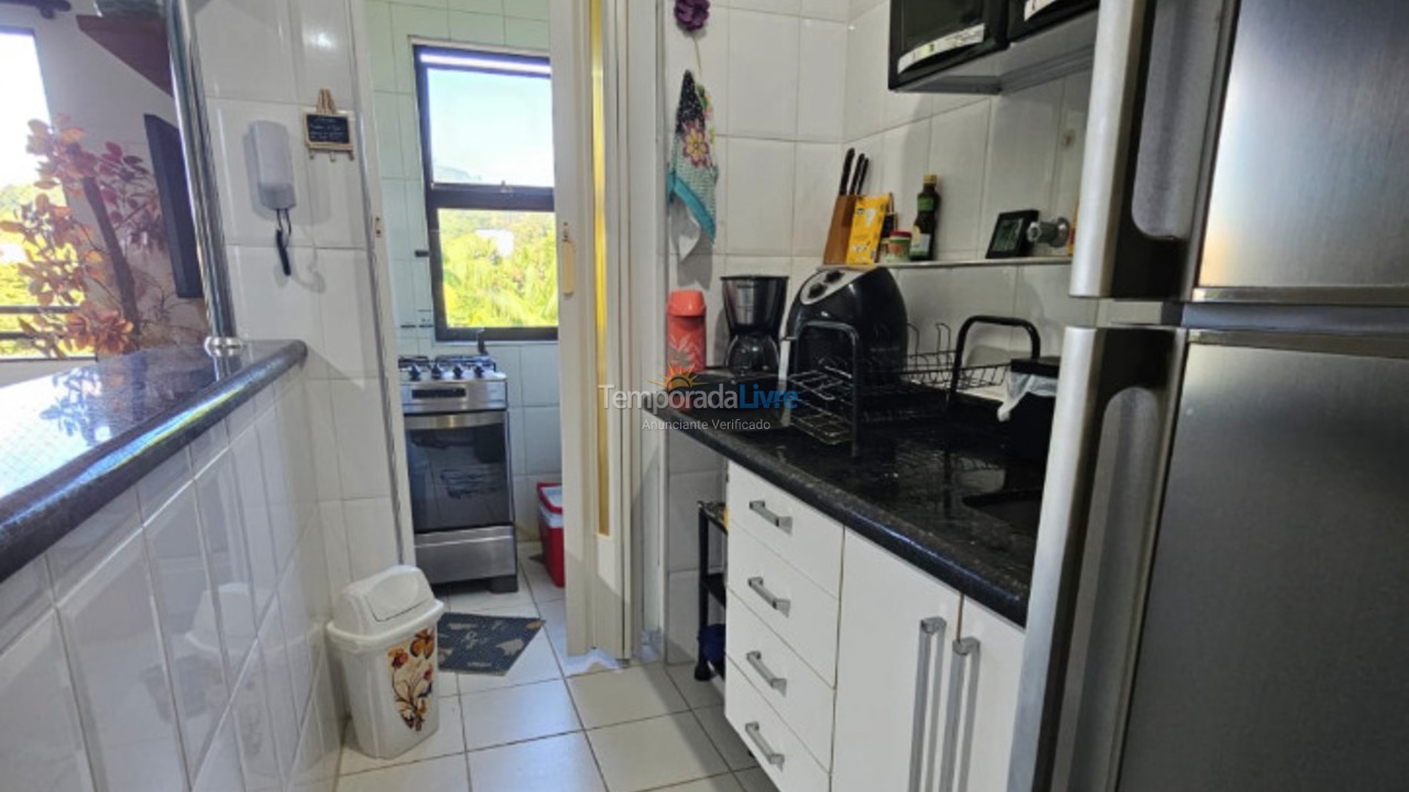 Apartment for vacation rental in Ubatuba (Praia das Toninhas)