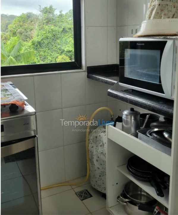 Apartment for vacation rental in Ubatuba (Praia das Toninhas)