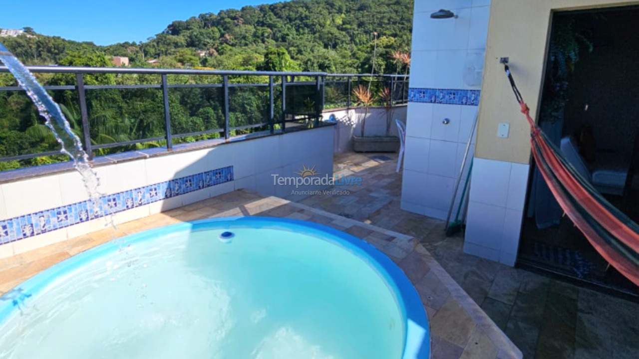 Apartment for vacation rental in Ubatuba (Praia das Toninhas)