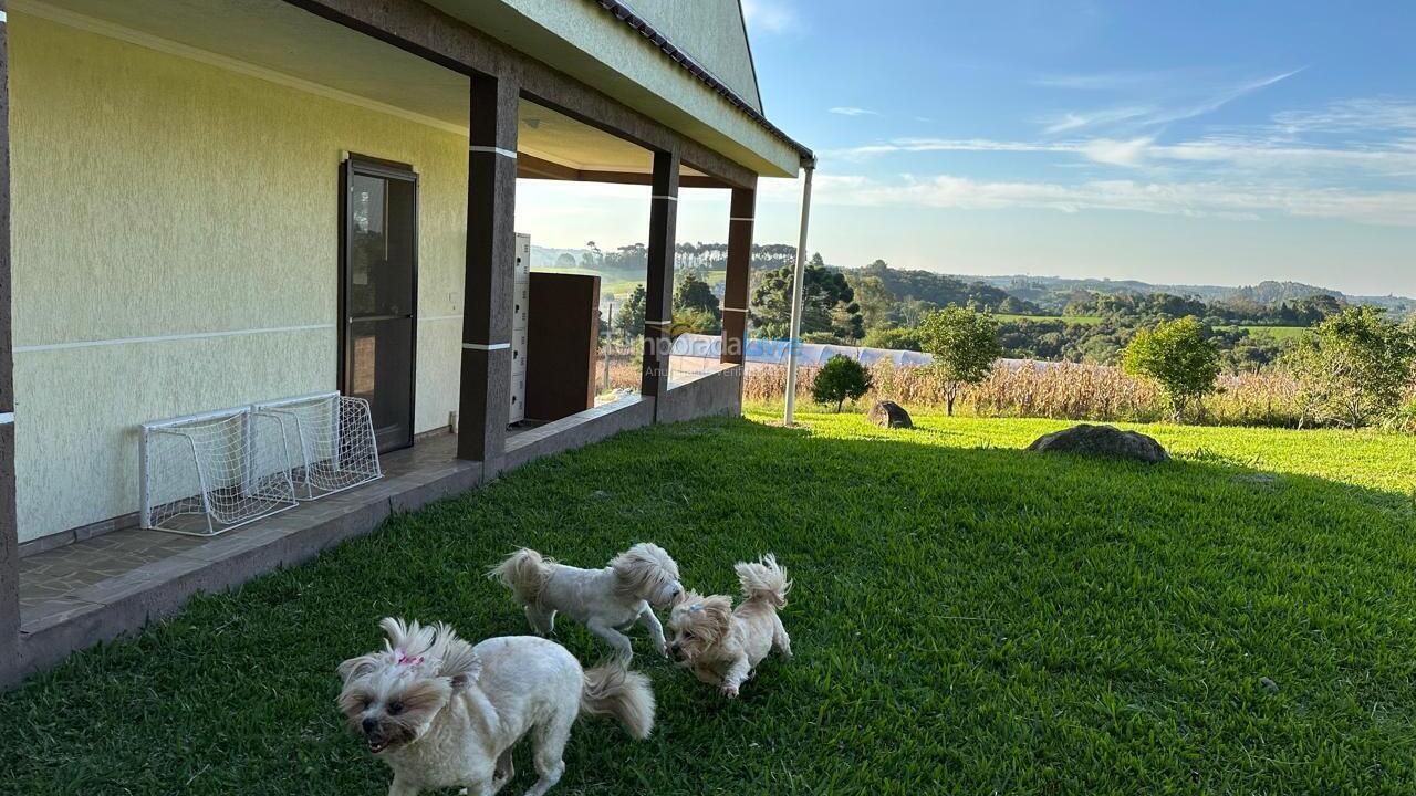 Chácara / sítio para aluguel de temporada em Mandirituba (Chimboveiro)