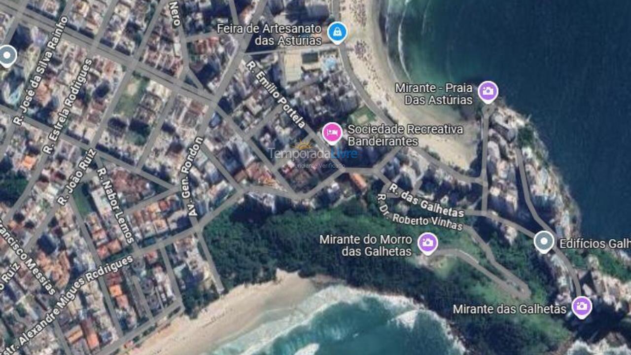 Apartamento para alquiler de vacaciones em Guarujá (Astúrias)
