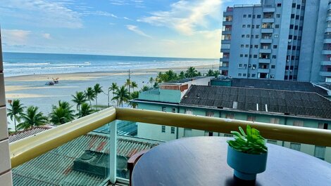 A403 - Apê Vista Mar, WiFi, SmartTV e Churrasqueira