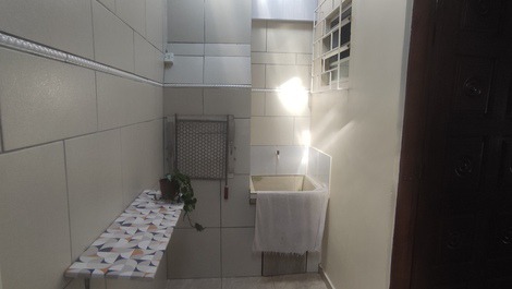 Lavanderia e churrasqueira 