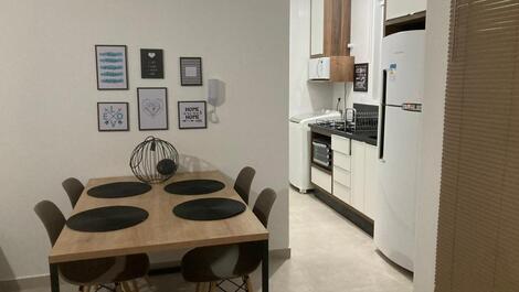 Lindo apartamento na praia ingleses