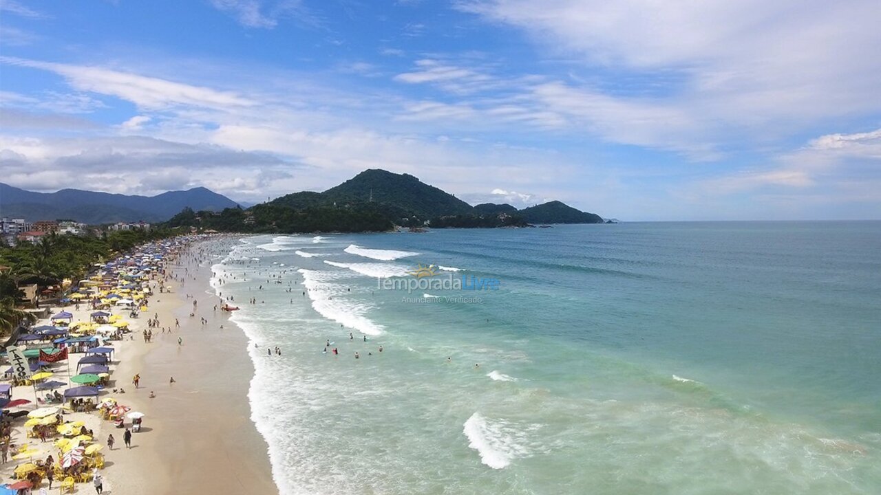 Apartment for vacation rental in Ubatuba (Praia Grande)