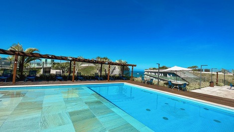 Cobertura 4 suites FRENTE MAR reserva dna 10 pessoas - (12) 99703-1510
