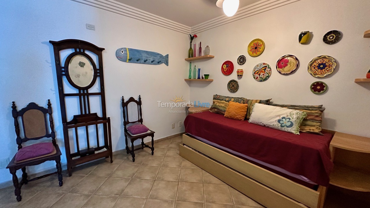 Apartment for vacation rental in Ubatuba (Praia Grande)