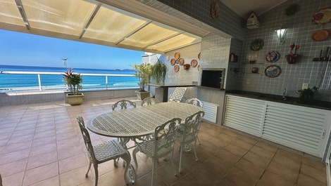 Front view penthouse for 12 people - Praia Grande Ubatuba 1299703-1510