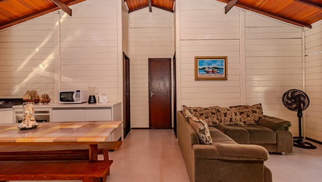 Cozinha e sala conjugada