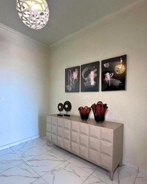 Sala de jantar com bufe 