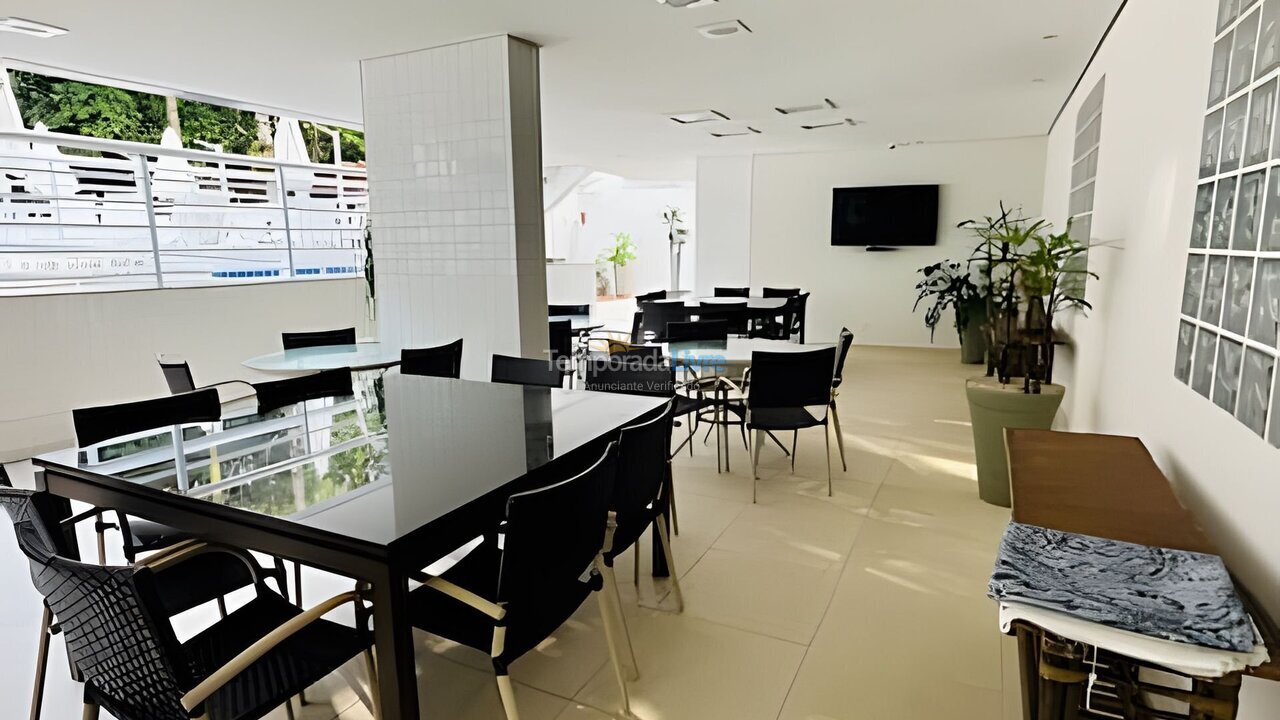 Apartamento para alquiler de vacaciones em Bertioga (Praia de São Lourenço)