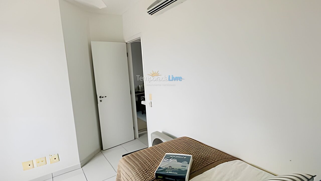 Apartamento para alquiler de vacaciones em Bertioga (Praia de São Lourenço)