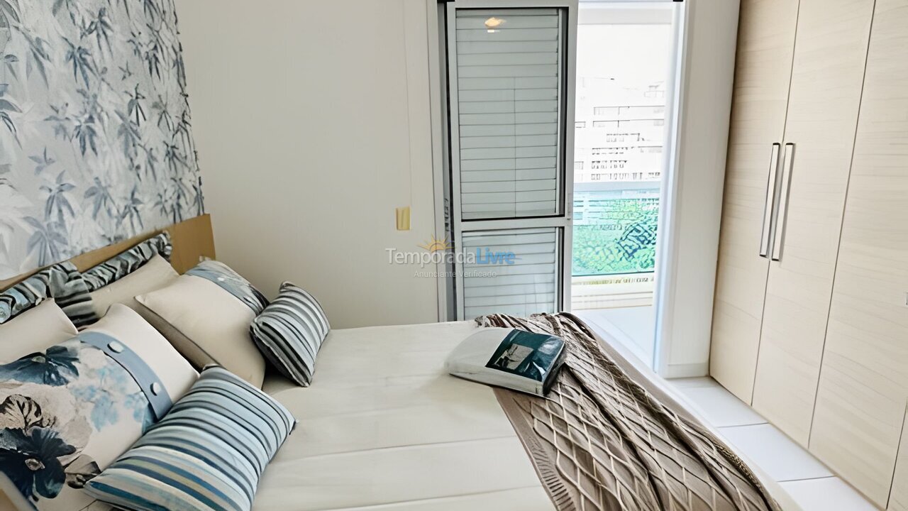 Apartamento para alquiler de vacaciones em Bertioga (Praia de São Lourenço)